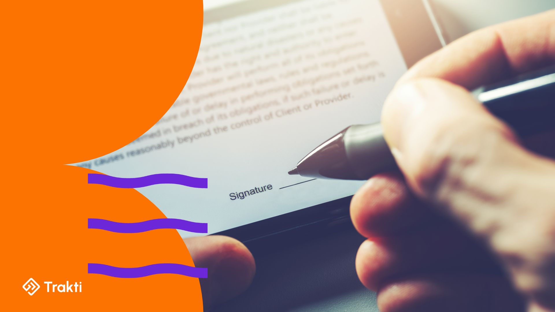 Firmare digitalmente un contratto con firma qualificata Trakti